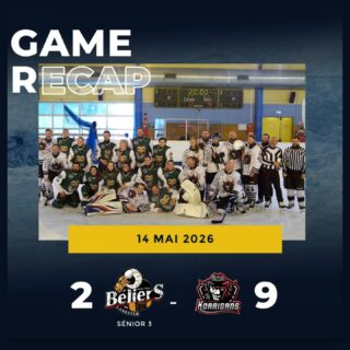 📷 | 𝙋𝙝𝙤𝙩𝙤𝙨 𝙙𝙪 𝙢𝙖𝙩𝙘𝙝

Retour en images sur le match amical du 14 mai 2025 où nos Béliers se sont inclinés 2 à 9 contre @leskorrigans22

Malgré la défaite, nos béliers n'ont rien lâché ! Bravo aux Korrigans pour la victoire.

#beliersdelanester #HockeyFrance
