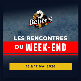 // Les rencontres du week-end //

📌 Ce week-end, les 16 et 17 mai, nos Seniors 2, participeront au tournoi Champ'yon Cup des @hogly_ 

Si vous êtes dans le coin, venez les encourager !!

#GoBeliersGo