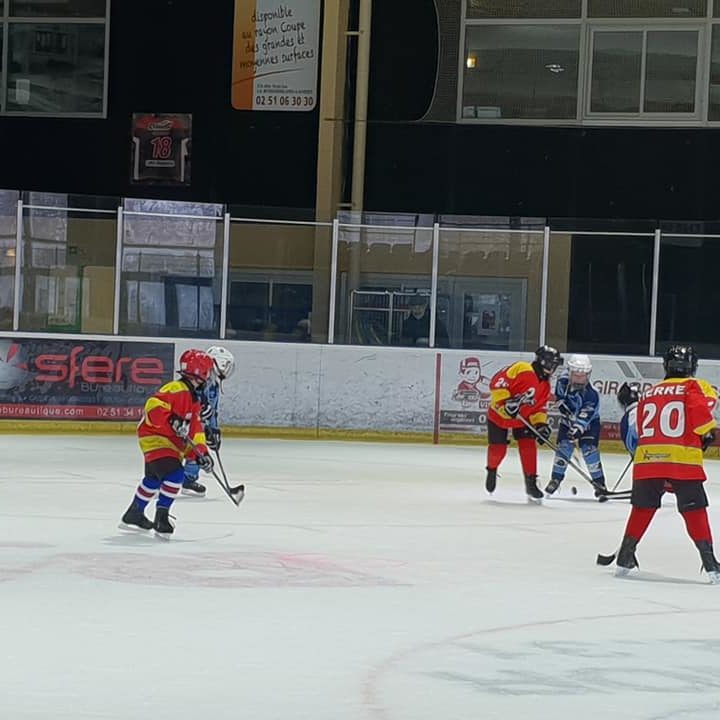 Match de hockey mineur