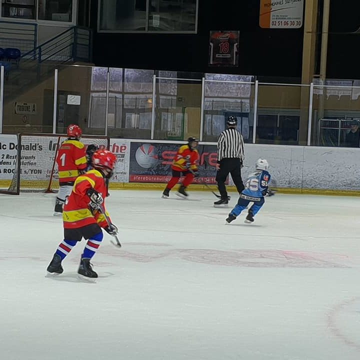 Match de hockey mineur