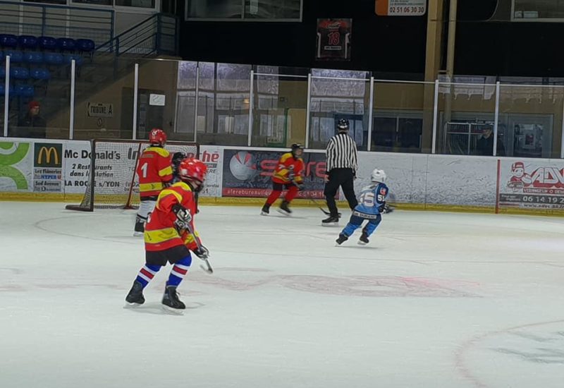 Match de hockey mineur