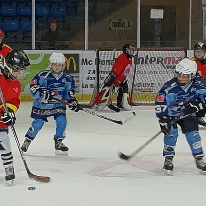 Match de hockey mineur