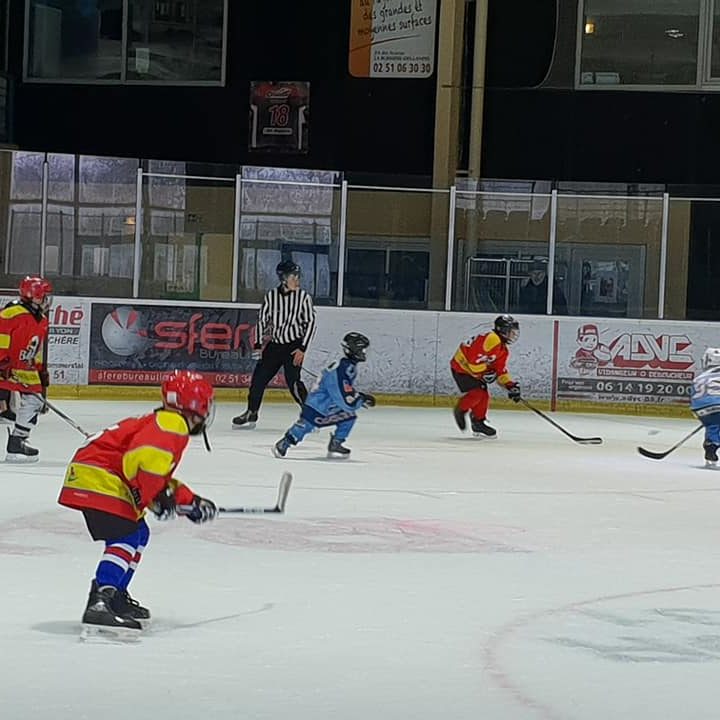 Match de hockey mineur