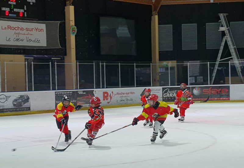 Match de hockey mineur