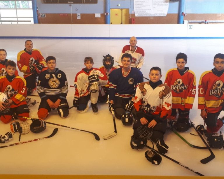 Entrainement Hockey mineur